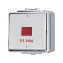 Jung 602HW Heizungsschalter 10 AX 250 V ~