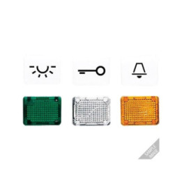 Jung 33K Symbole für CD 500, WG 600, AP 600 - weiß