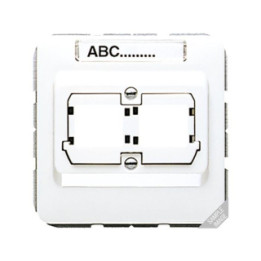 Jung 569-21ACS Abdeckung für Modular-Jack-Steckbuchsen - weiß