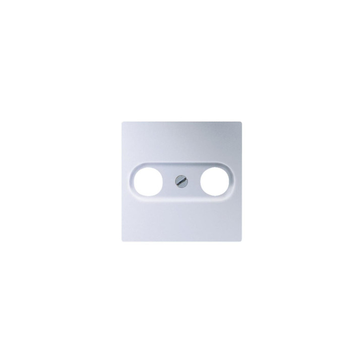 Jung A561PLTVAL Abdeckung f. Antennen-Steckdose - aluminium