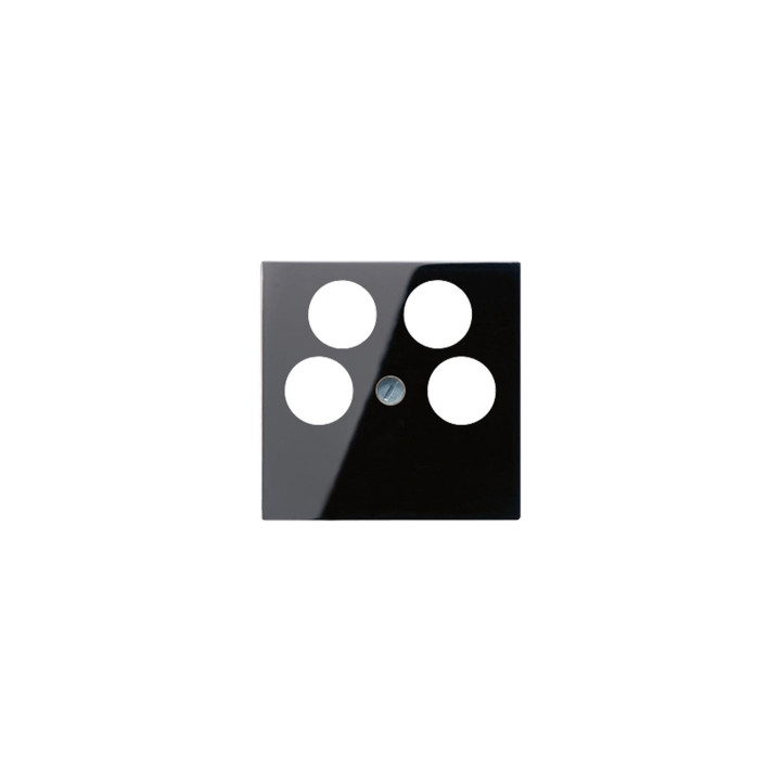 Jung A561-4SAT2SW Abdeckung f. SAT-TV-Steckdose Ankaro - schwarz