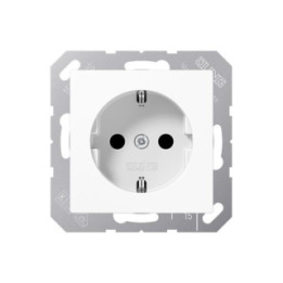 Jung A1520WW SCHUKO Steckdose - alpinweiß