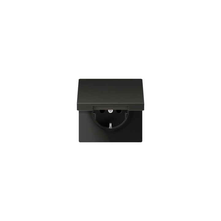 Jung AL2969T Abdeckung f. TAE-Anschlussdose - Aluminium
