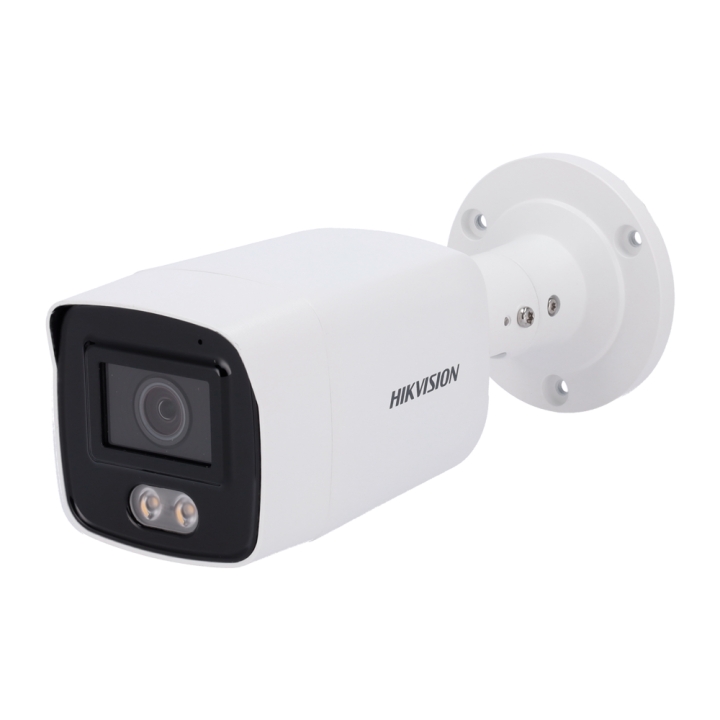 Цилиндрическая камера HIKVISION PRO DS-2CD2047G2-LU(2.8mm)(C), 4MP, IP67, с PoE и белым светом