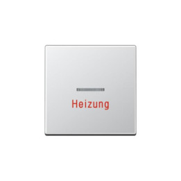 Jung A590HAL Wippe "Heizung Notschalter" - aluminium