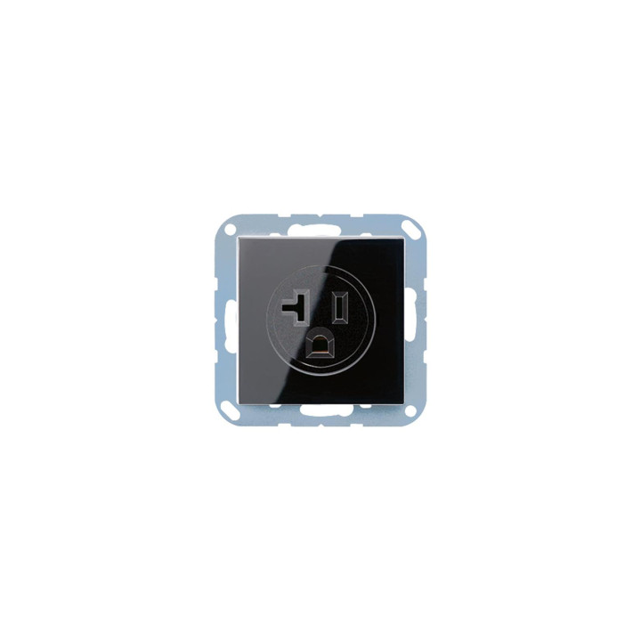 Jung A521-20SW US-NEMA-Steckdose - schwarz