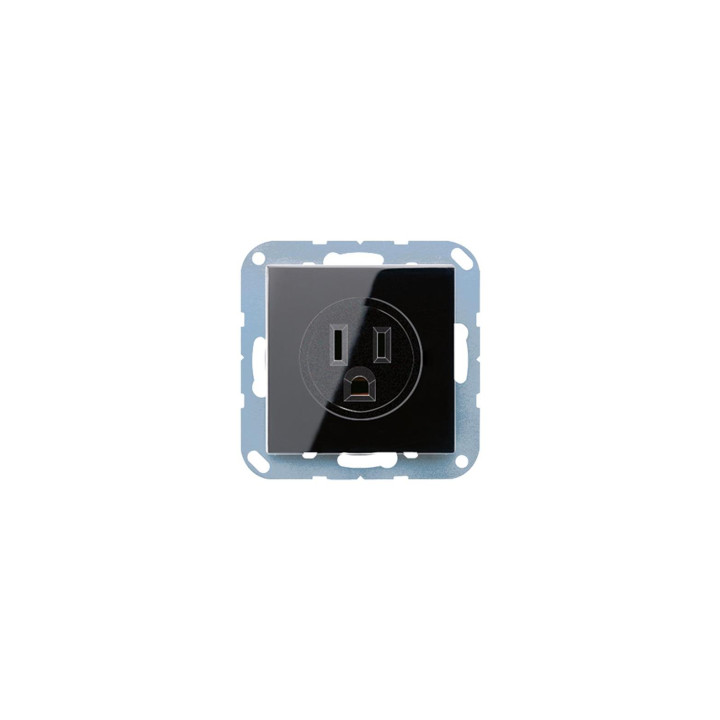Jung A521-15SW US-NEMA-Steckdose - schwarz