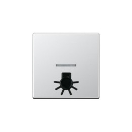 Jung A590L1KOAL Wippe m. tastbarem Symbol "Licht" KO - aluminium