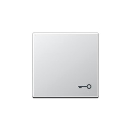 Jung A590TAL Wippe m. Symbol "Tuer" - aluminium