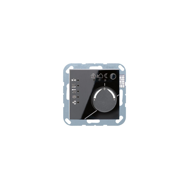 Jung A2178TSSW KNX Stetigregler m. Tasterschnittst. - schwarz