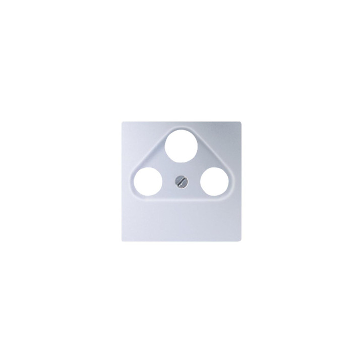 Jung A561PLSATAL Abdeckung f. SAT-TV-Steckdose - aluminium