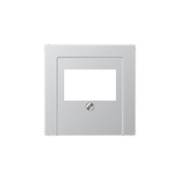 Jung A569PLTAL Abdeckung f. TAE-Anschlussdose - aluminium