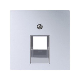 Jung A569-1PLUAAL Abdeckung f. IAE/UAE-Anschlussdose - aluminium