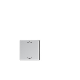 Jung A404TSAPAL23 Taste 4fach, Pfeil - aluminium