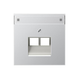 Jung AL2969-2NAUA Abdeckung f. IAE/UAE-Anschlussdose - Aluminium