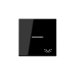 Jung A590KO5LSW Wippe m. Symbol "Licht" KO - schwarz