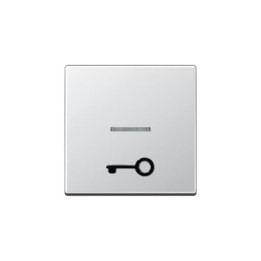 Jung A590T1KOAL Wippe m. tastbarem Symbol "Tuer" KO - aluminium