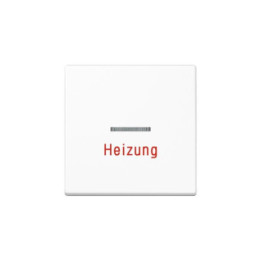 Jung A590HWW Wippe "Heizung Notschalter" - alpinweiß