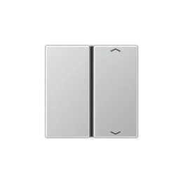 Jung A401TSAPAL Taste 1fach, Pfeil - aluminium