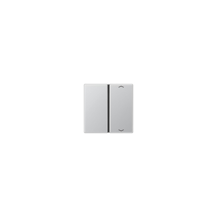 Jung A401TSAPAL Taste 1fach, Pfeil - aluminium