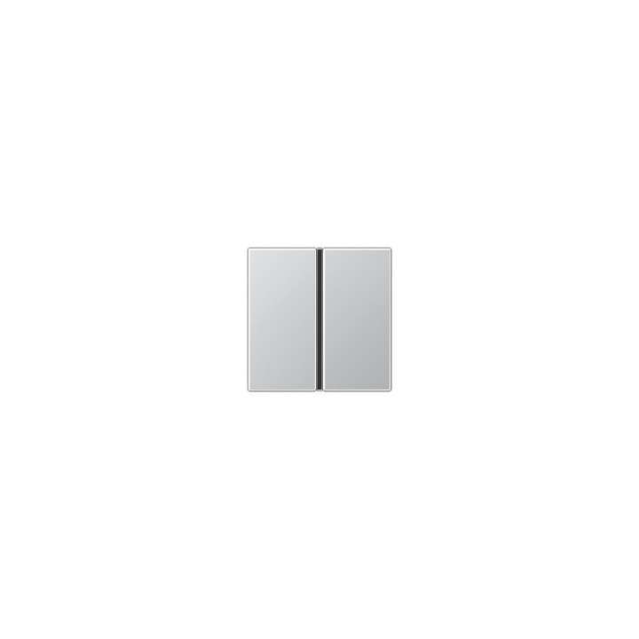 Jung A401TSAAL Tastensatz komplett 1fach - aluminium