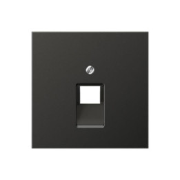 Jung AL2969-1UAAN Abdeckung f. IAE/UAE-Anschlussdose - anthrazit (lackiertes Aluminium)