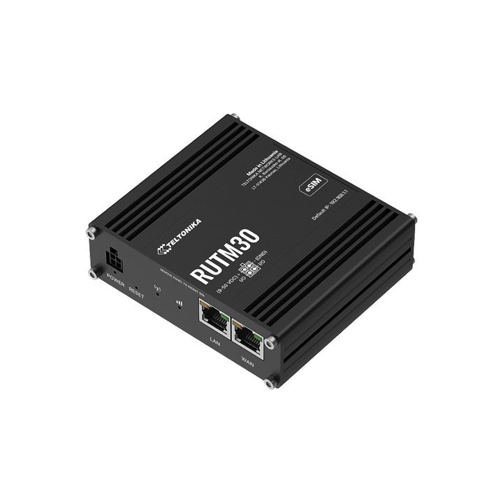 Teltonika RUTM30 5G Router Dual SIM + eSIM Wi-Fi 5 AC867 Mbps