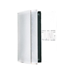Jung A590NAGLPL Plexiglas Abdeckung - Einlage alpinweiß