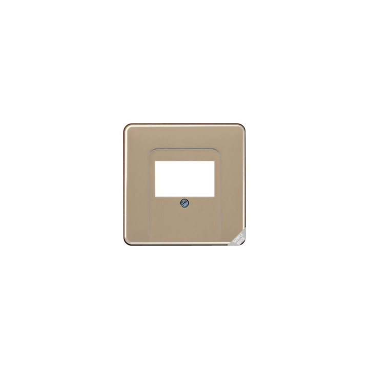 Jung CD569TPT Abdeckung f. TAE-Anschlussdose – platina