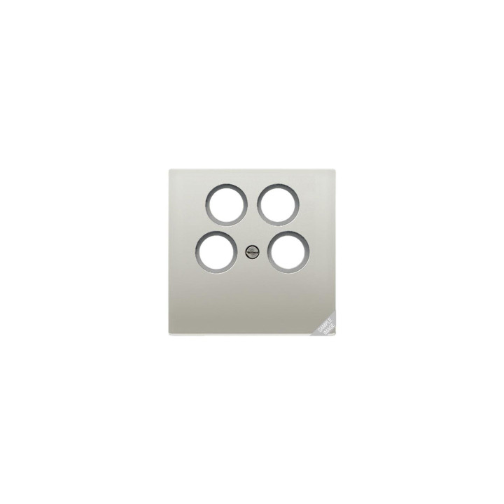 Jung AL2990-4SAT2 Abdeckung f. SAT-TV-Steckdose Ankaro - Aluminium