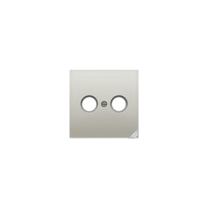 Jung AL2990TV Abdeckung f. Antennen-Steckdose - Aluminium