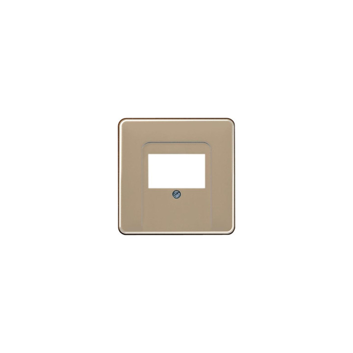 Jung CD569TGB Abdeckung f. TAE-Anschlussdose - gold-bronze