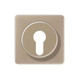 Jung CD528GB Abdeckung f. Schluesselschalter - gold-bronze