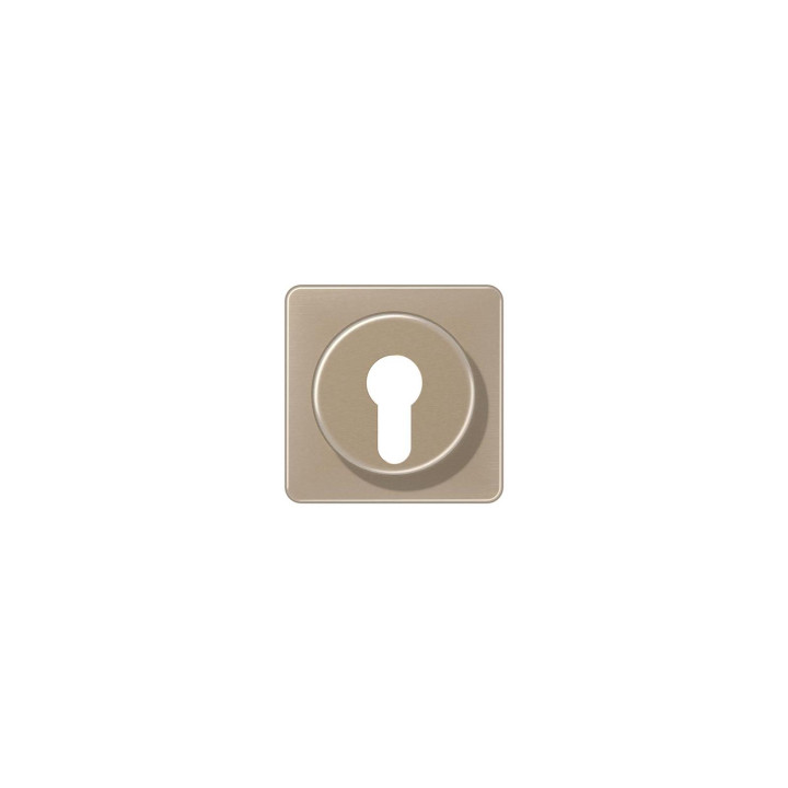 Jung CD528GB Abdeckung f. Schluesselschalter - gold-bronze