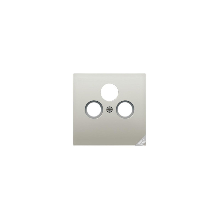 Jung AL2990SAT Abdeckung f. SAT-TV-Steckdose - Aluminium