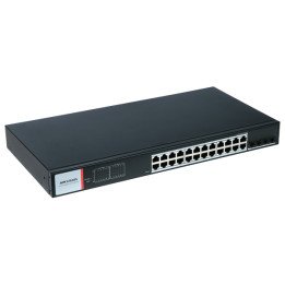 Hikvision DS-3T1528HP-SI-24P4F/NOPOWER 24-Port PoE Switch with SFP