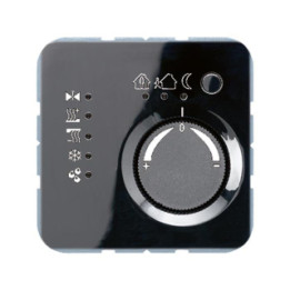 Jung CD2178TSSW KNX Stetigregler m. Tasterschnittst. - schwarz