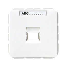 Jung CD569-15WEWW Abdeckung f. Modular-Jack - alpinweiß