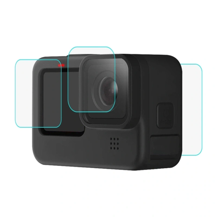 Puluz 9H Tempered Glass Screen Protector for GoPro HERO12/11/10 Black