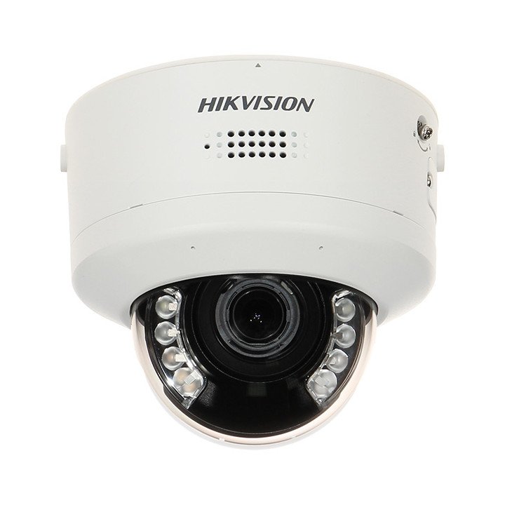 Купольная IP-камера Hikvision DS-2CD2747G2H-LIPTRZS2U/SL(2.8-12MM), 4 MP, с технологией Smart Hybrid Light ColorVu, моторизованн