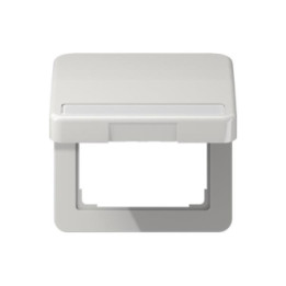 Jung CD590BFNAKLLG Klappdeckel NA - lichtgrau