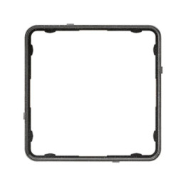 Jung CDP81SWM Applikations-Rahmen - schwarz-metallic