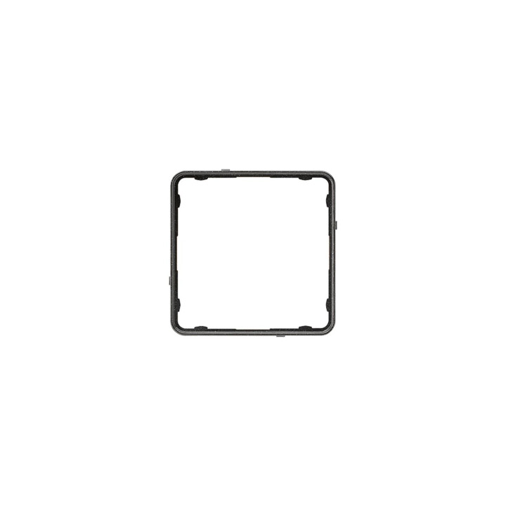 Jung CDP81SWM Applikations-Rahmen - schwarz-metallic