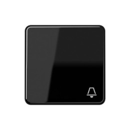 Jung CD590KSW Wippe m. Symbol "Klingel" - schwarz