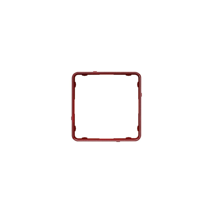 Jung CDP81RTM Applikations-Rahmen - rot-metallic