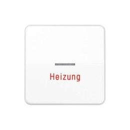 Jung CD590HWW Wippe "Heizung Notschalter" - alpinweiß
