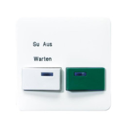 Jung CD642B-2WW Abdeckung f. Ackermann - alpinweiß