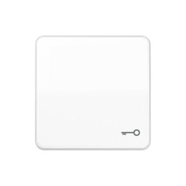 Jung CD590BFTWW Wippe m. Symbol "Tuer" - alpinweiß