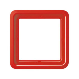 Jung CD581GLRT Rahmen 1fach - rot