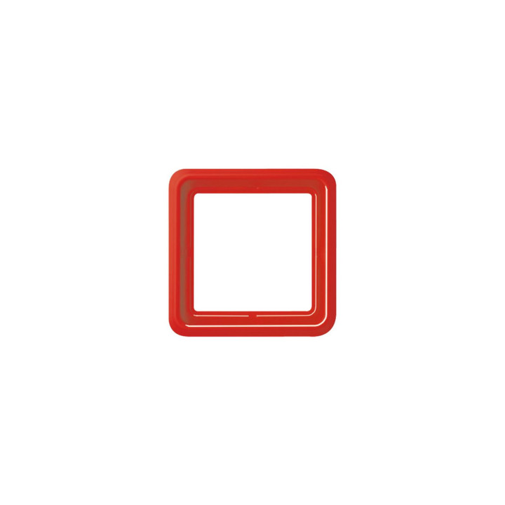 Jung CD581GLRT Rahmen 1fach - rot